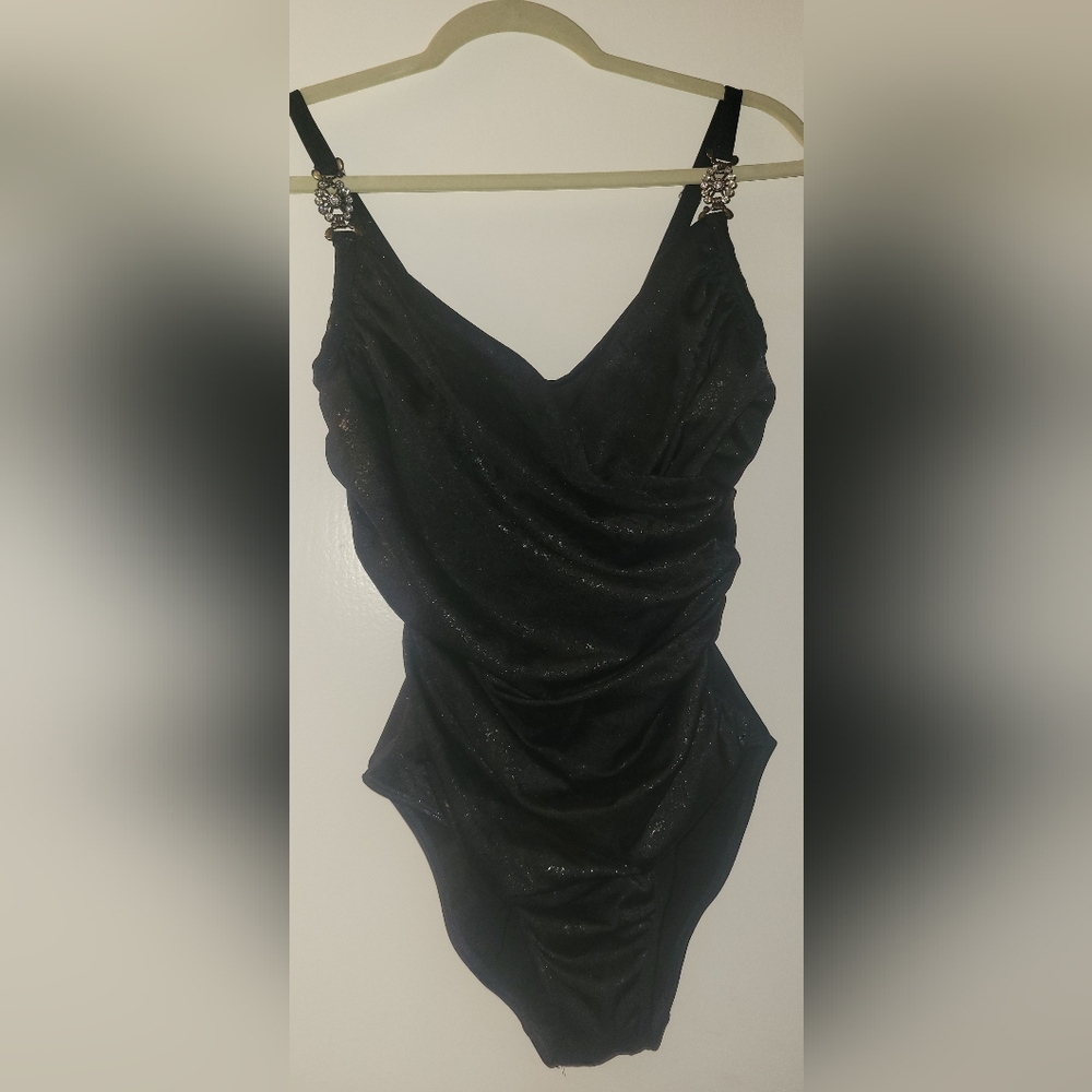Chi By Falchi For ShapeFx Sz 12 One Piece Swimsuit